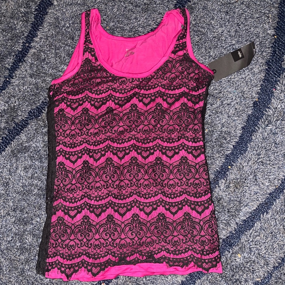 Mossimo Lace layered tank